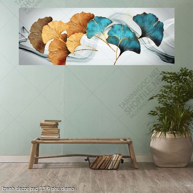 tranh decor psd 13 9 phu